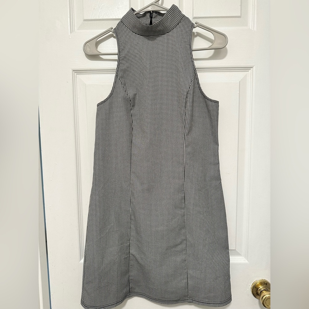 Urban Outfitters Halter Gingham Medium Dress